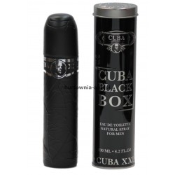 CUBA BLACK BOX eau de toilette for men 130 ml  New Brand