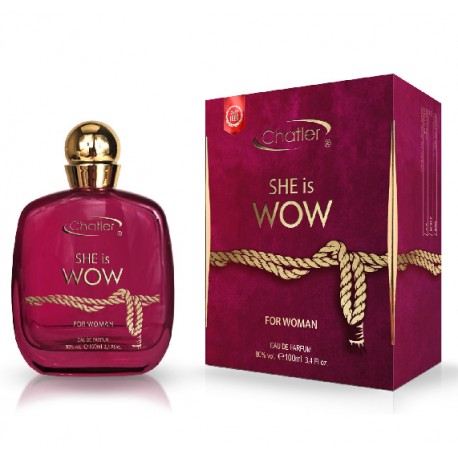 SHE IS WOW woda perfumowana damska- CHATLER