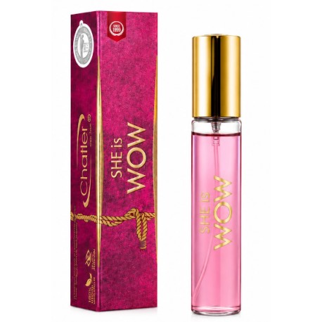 SHE IS WOW   woda perfumowana damska 5x30 ml - CHATLER