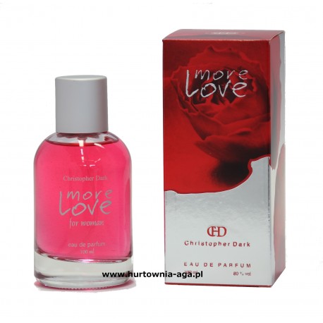 More Love for woman eau de parfum 100 ml Christopher Dark